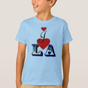 ღ ♥ I Liebe LA Kids'Hanes Stilvolles Sweatshirt ♥  T-Shirt