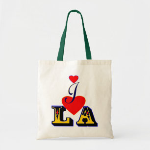 ღ ♥ I Liebe LA Öko Friendly Chic Slim Budget Tasch Tragetasche