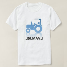 Ꮧ Ꭶ Ꮣ Ꮇ Ꮩ Ꮧ - Traktor in Cherokee T-Shirt