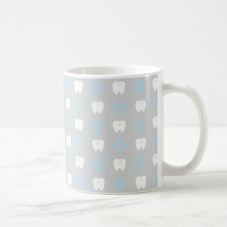 【いくんぐ堂】歯グッズマグカップグレーブルー KAFFEETASSE