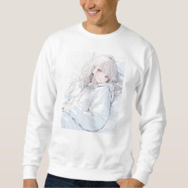 お昼寝JKスウェット｜寿司娘 GenerativeAI Sweatshirt