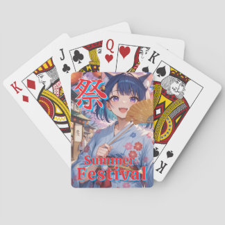 お祭りに来た猫耳の少女 SPIELKARTEN