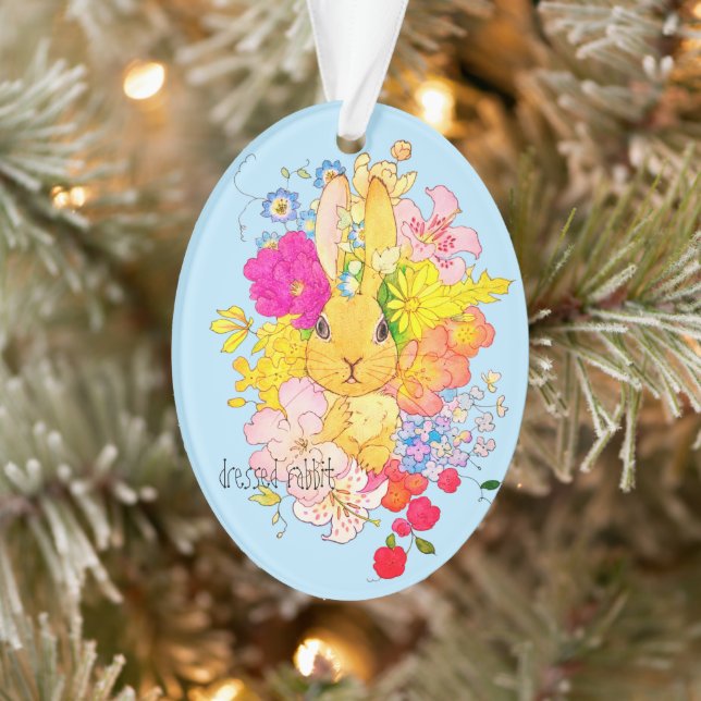 お め か し ウ ギ ✿ ORNAMENT (Baum)