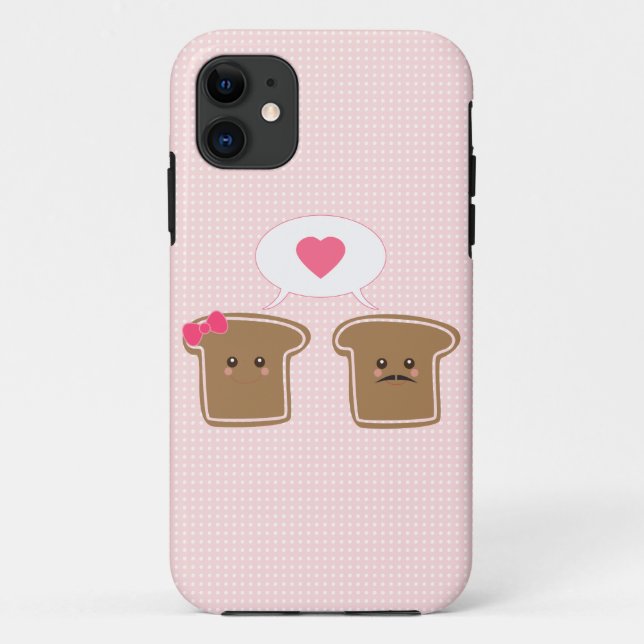 かわいいのトースト愛 Case-Mate iPhone HÜLLE (Rückseite)