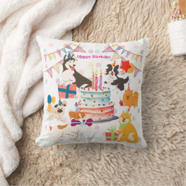 かわいい犬がいっぱい♡ピンクのバースデーパーティー  KISSEN