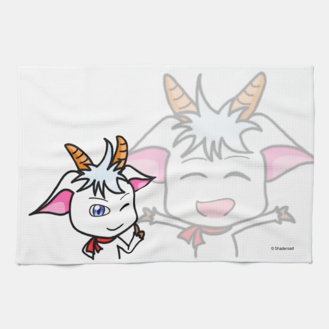 こかげのやぎ キッチンタオル GESCHIRRTUCH (Horizontal)