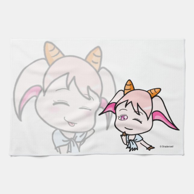 こかげのやぎ キッチンタオル KÜCHENTUCH (Horizontal)