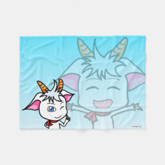 こかげのやぎ フリースブランケット FLEECEDECKE