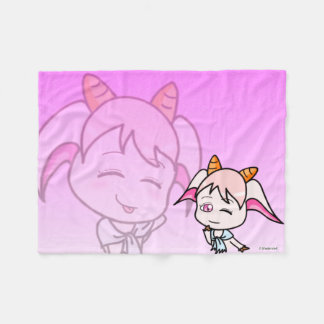 こかげのやぎ フリースブランケット FLEECEDECKE