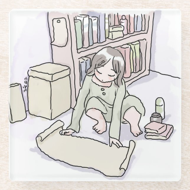 さいくにじ GLASUNTERSETZER (Vorderseite)