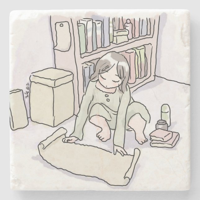 さいくにじ STEINUNTERSETZER (Vorderseite)