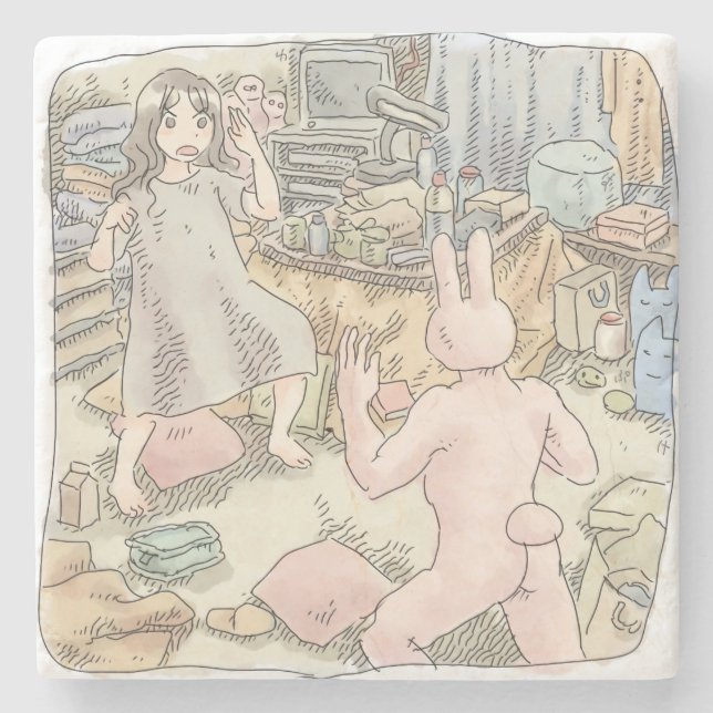 さなしごじ STEINUNTERSETZER (Vorderseite)