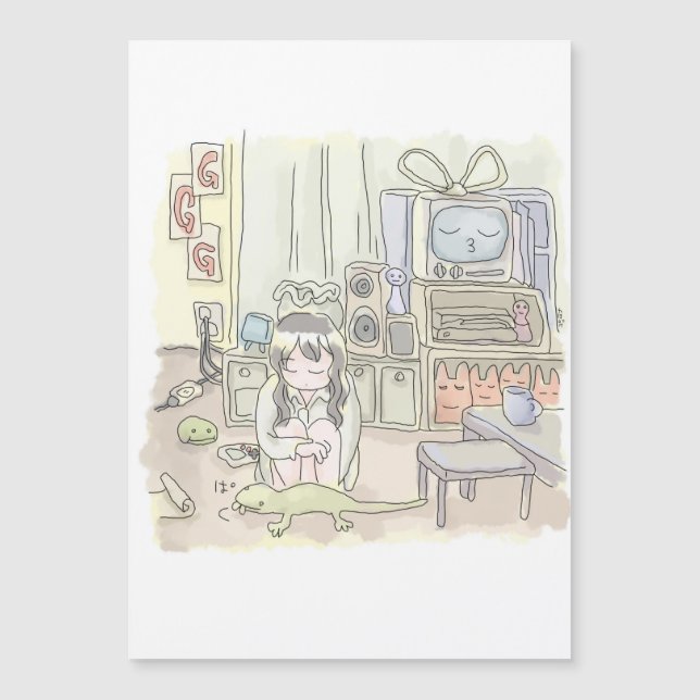 さにごなじ MAGNETKARTE (Vorderseite)