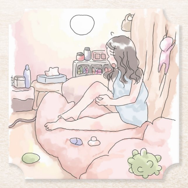 さにれにじ　リラックス UNTERSETZER (Vorderseite)