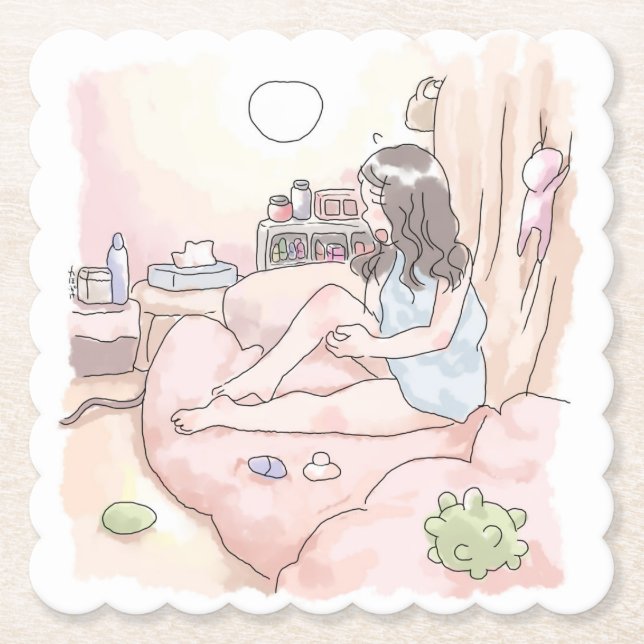 さにれにじ UNTERSETZER (Vorderseite)