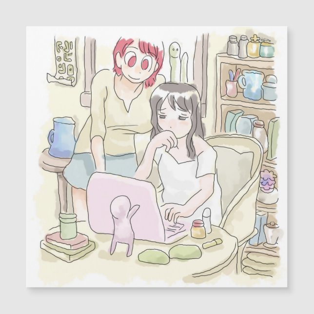 さむにやじ MAGNETKARTE (Vorderseite)