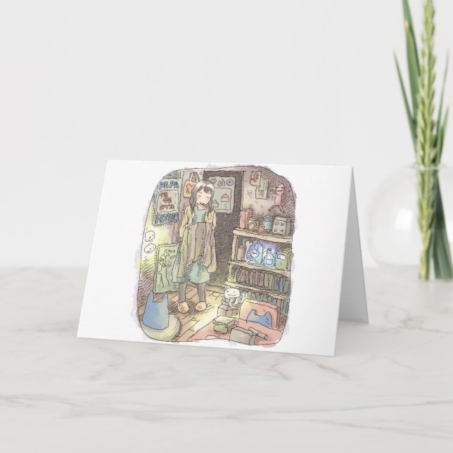 さやしごじ FEIERTAGSKARTE (Vorderseite)