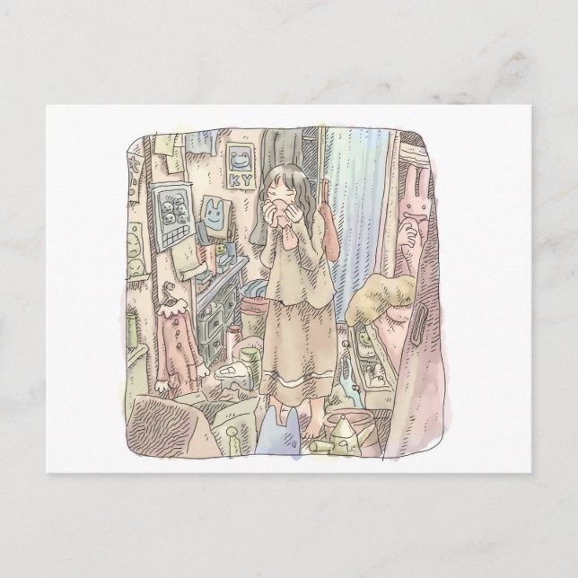 さ な な さ じ POSTKARTE (Vorderseite)