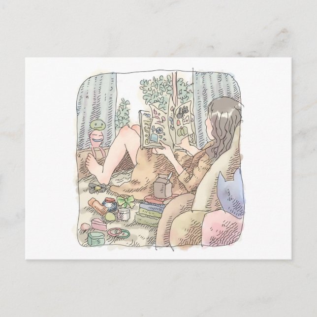 さ な む ご じ POSTKARTE (Vorderseite)