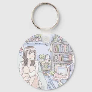 さ に さ む じ 水, 色 die の schlüsselanhänger