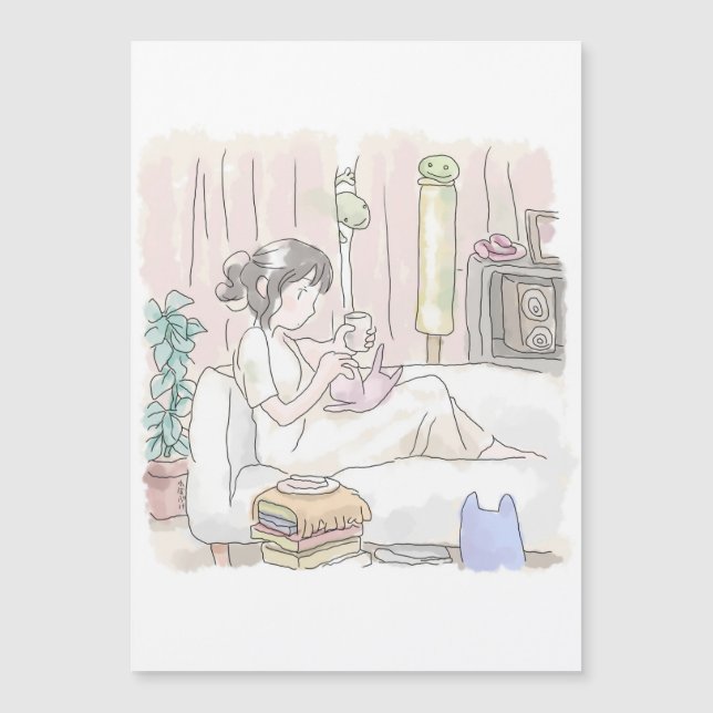 さ に さ MAGNETKARTE (Vorderseite)