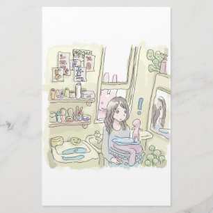 さ に し じ ご 黄 色 い Nach洗 Briefpapier