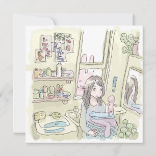 さ に し じ ご 黄 色 い Nach洗 Karte