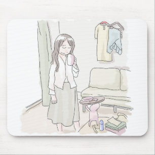 さ に に ご じ MOUSEPAD