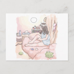 さ に れ に じ リ ラ POSTKARTE