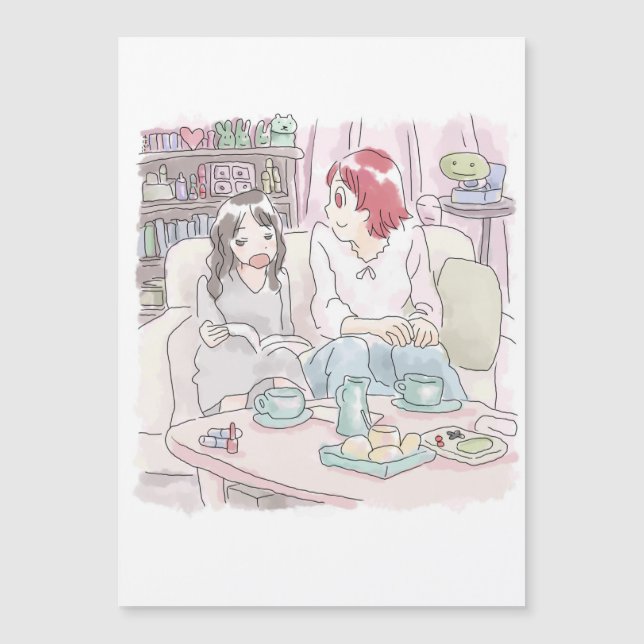さ む に し じ MAGNETKARTE (Vorderseite)
