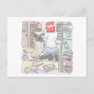 さ む む な じ POSTKARTE