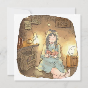 さ や な し じ MITTEILUNGSKARTE