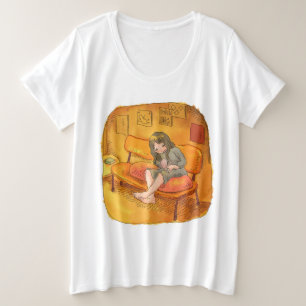 さ や な に じ GROßE GRÖßE T-Shirt