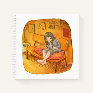 さ や な に じ NOTIZBUCH