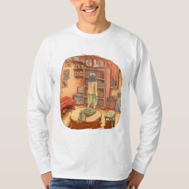 さ や な む じ T-Shirt (Vorderseite)