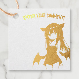 じとめ堂 箔押しタグ GESCHENKANHÄNGER