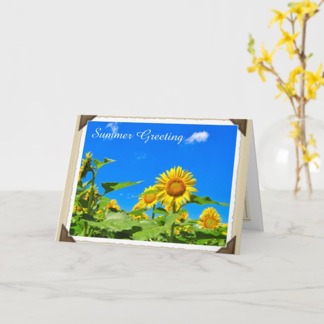 ひ ま わ り KARTE (Gelbe Blume)