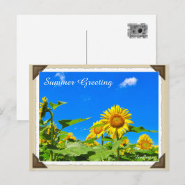 ひ ま わ り POSTKARTE