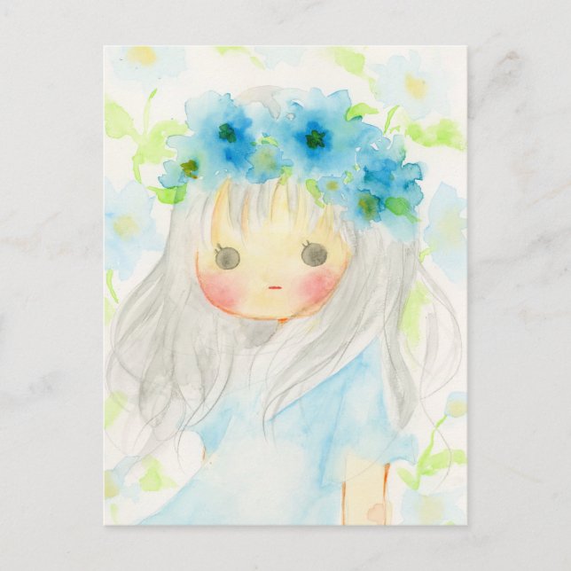 ぴゅあ FEIERTAGSPOSTKARTE (Vorderseite)