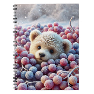 ぶどうに埋もれる子熊 NOTIZBLOCK
