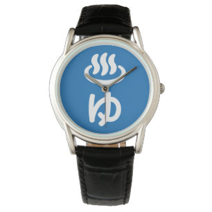♨ ゆ heißes Wasser - Sie Japanisch Armbanduhr