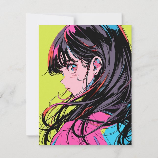 【アイコン画像】ダウンロードできるアイコンJK03｜寿司娘 GenerativeAI Einladung (Vorderseite)