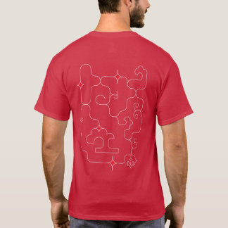 アイヌ柄 オリジナルプリント 北海道 T　Hokkaido Ainu pattern T-shirt