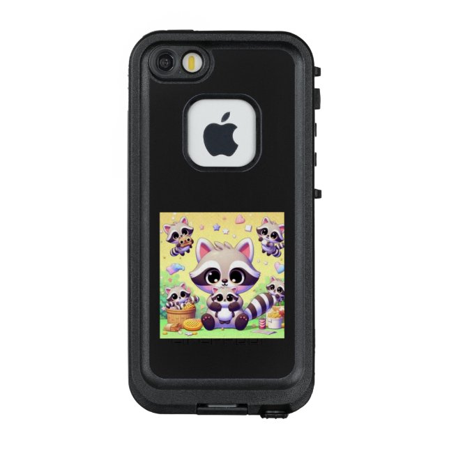 アライグマくんのきみにトクベツな瞬き LifeProof iPhone HÜLLE (Rückseite)