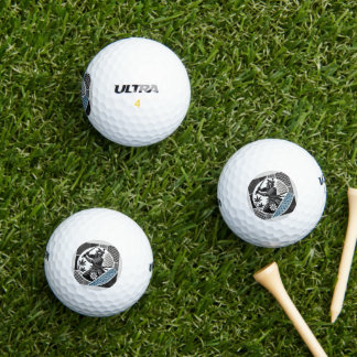 カスタムウィルソンUltra Distanceゴルフボール SAMURAI Golfball