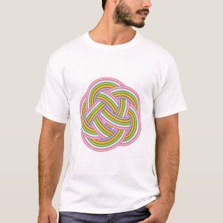 カラフルな水引き 梅結び T-Shirt