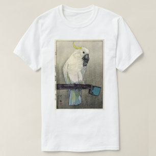キバタン ・ オウム, Cockatoo Schwefel-mit Haube, Yoshida T-Shirt