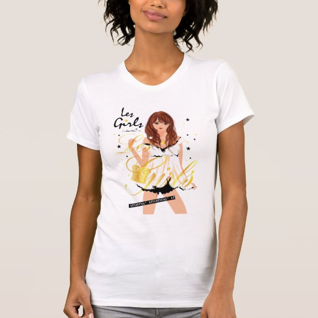キャミソール バイカラー白 T-Shirt (Vorderseite)
