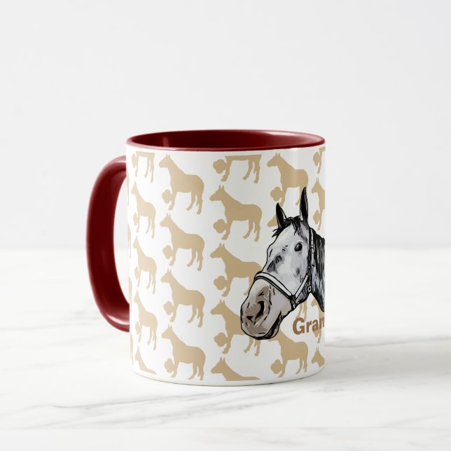 ケイメイ牧場　グラマーちゃん シルエット TASSE (Vorderseite Links)