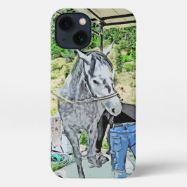 ケイメイ牧場　トントントントロちゃん　「シャワーが好き」「I like showers」 iPhone Hülle